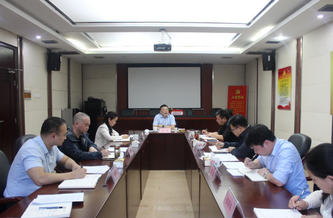 朱毅副厅长到省安全技术中心调研座谈